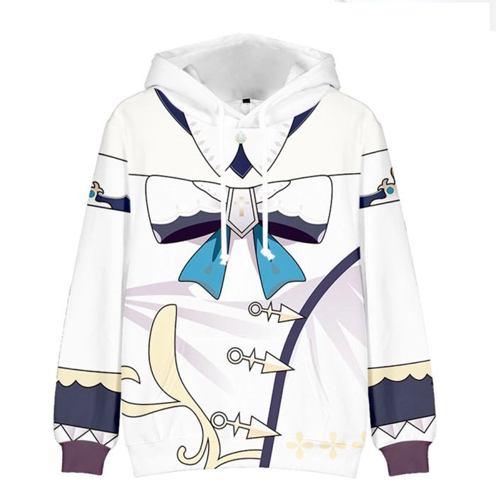 Genshin Impact All Over Print 3D Hoodie Zip Hoodie, Genshin Impact Hoodie 3D Zip Hoodie Fleece Hoodie