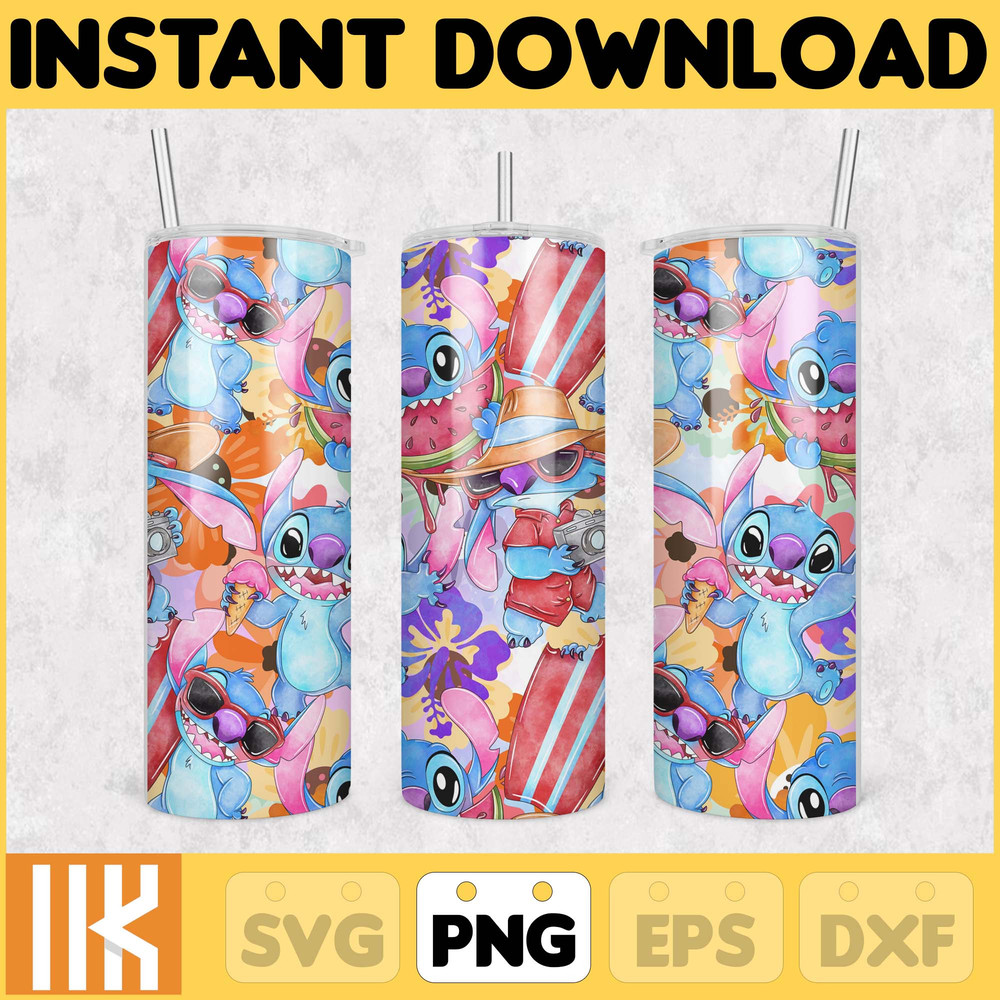 Lilo And Stitch Tumbler Wrap, 20 oz Lilo Tumbler PNG Image Sublimation, Stitch Tumbler Tumbler Cup, Cartoon Tumbler Wrap Design (8).jpg
