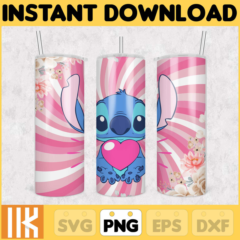 Lilo And Stitch Tumbler Wrap, 20 oz Lilo Tumbler PNG Image Sublimation, Stitch Tumbler Tumbler Cup, Cartoon Tumbler Wrap Design (52).jpg