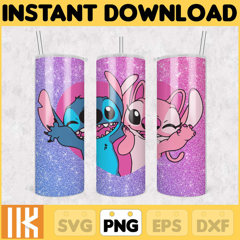 Lilo And Stitch Tumbler Wrap, 20 oz Lilo Tumbler PNG Image Sublimation, Stitch Tumbler Tumbler Cup, Cartoon Tumbler Wrap Design (70).jpg