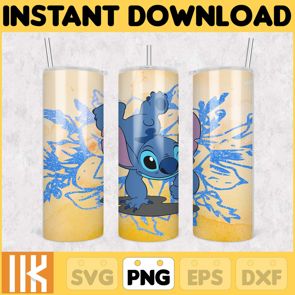 Lilo And Stitch Tumbler Wrap, 20 oz Lilo Tumbler PNG Image Sublimation, Stitch Tumbler Tumbler Cup, Cartoon Tumbler Wrap Design (101).jpg