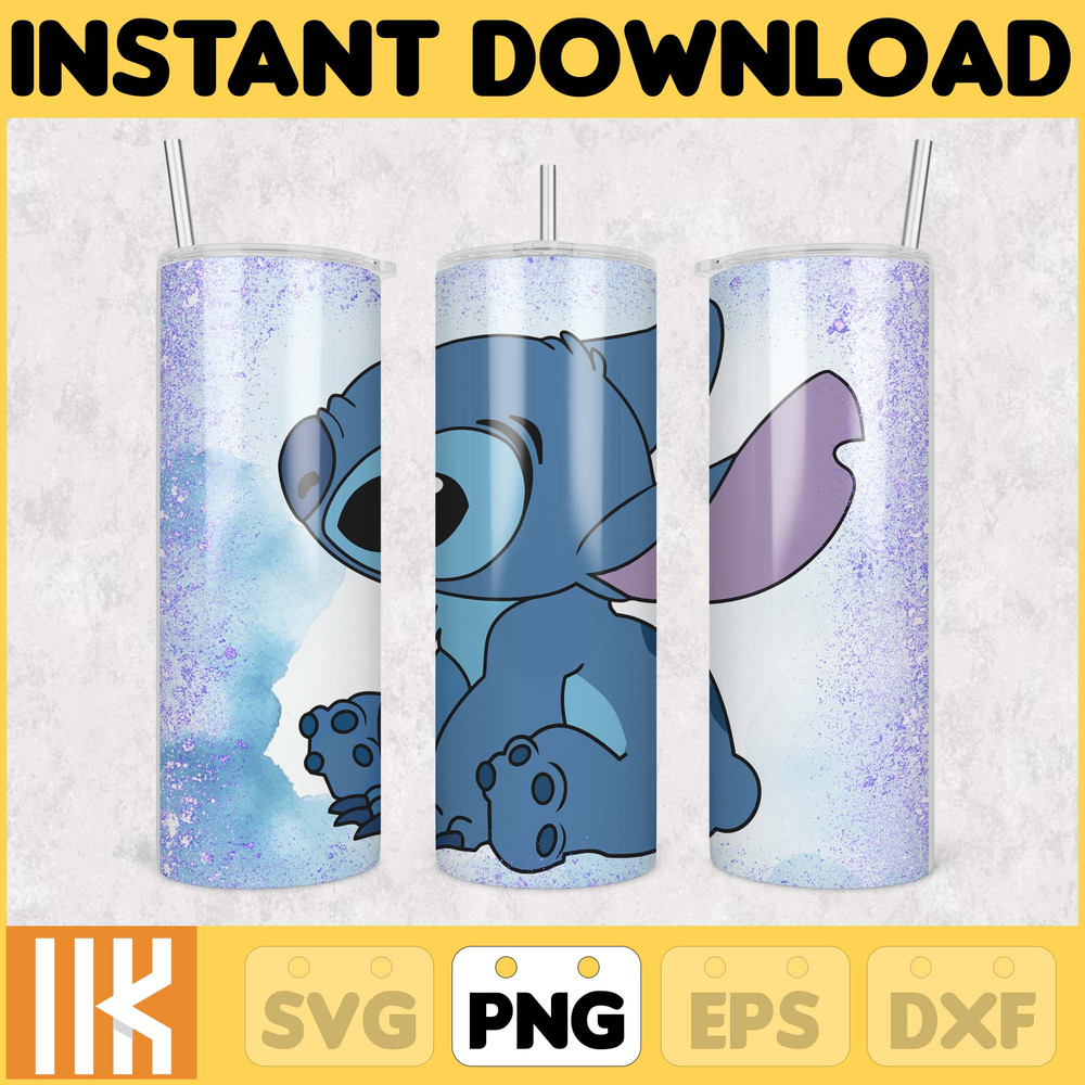 Lilo And Stitch Tumbler Wrap, 20 oz Lilo Tumbler PNG Image Sublimation, Stitch Tumbler Tumbler Cup, Cartoon Tumbler Wrap Design (104).jpg