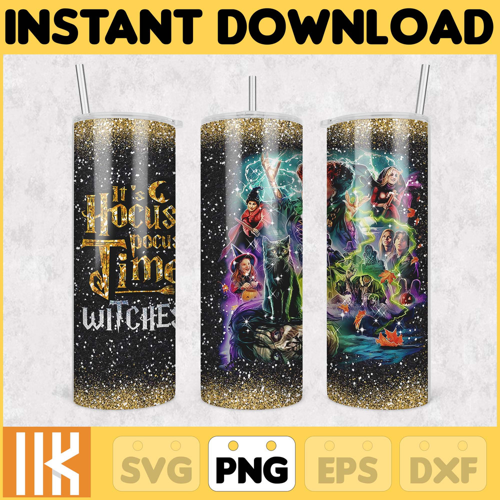 Witch, Horror Tumbler Design, 20oz Tumblers, Tumbler Wrap, Tumbler Designs, PNG Sublimation Design, Halloween Designs PNG (4).jpg