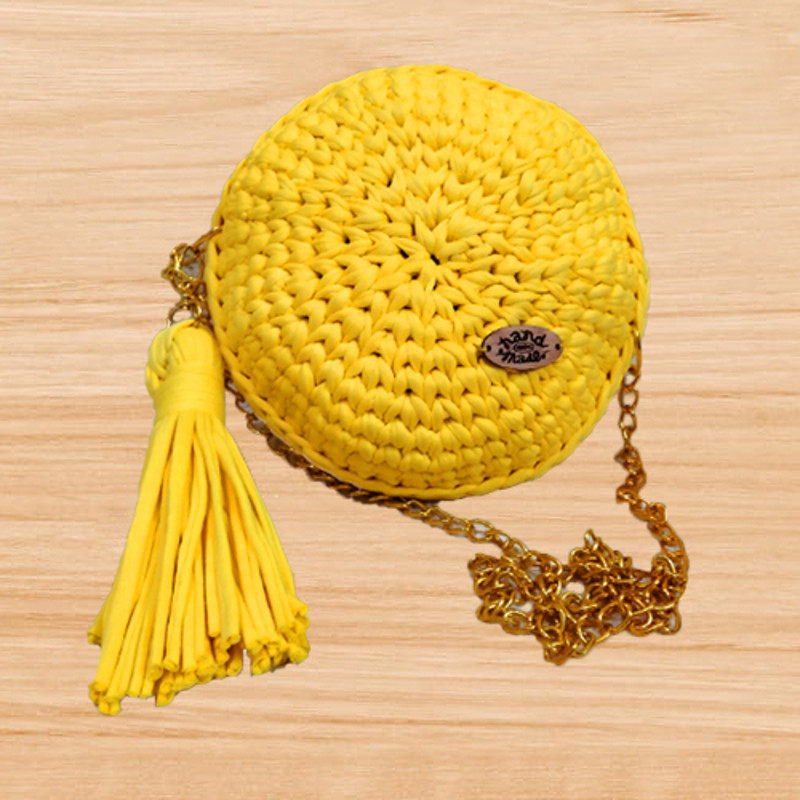 a crochet round bag pattern