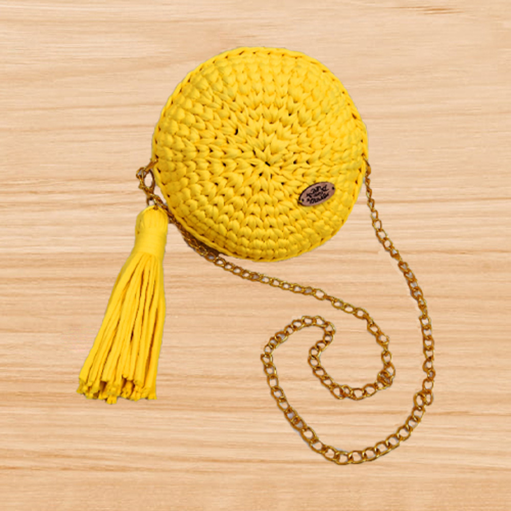a crochet round bag pattern