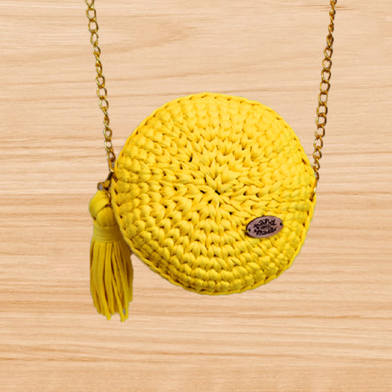 a crochet round bag pattern