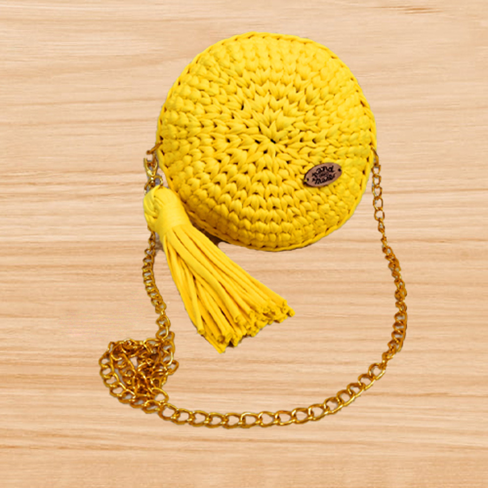 a crochet round bag pattern