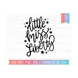 little miss liberty svg, 4th of july svg, america girl svg, girl 4th of july cut file for cricut, silhouette, svg for gi