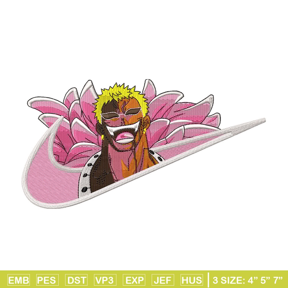 Doffy nike embroidery design, One piece embroidery, Nike design, Embroidery shirt, Embroidery file, Digital download.jpg