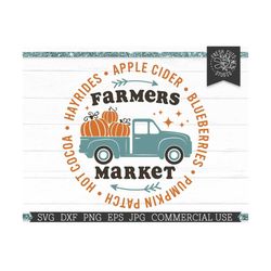 farmers market pumpkin patch svg plate design, fall things svg, hayrides apple cider hot cocoa, autumn pillow, rustic tr