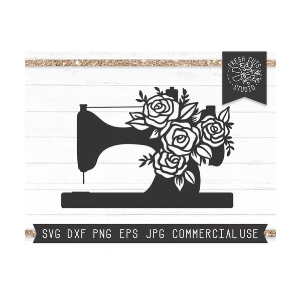 Embossing Machine Svg Floral Sewing Machine SVG Instant Download, Sewing Machine S | Inspire ...