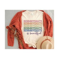 neurodiversity is beautiful svg, autism awareness svg, neurodiversity shirt, autism gifts, autism mom, teacher,cut files