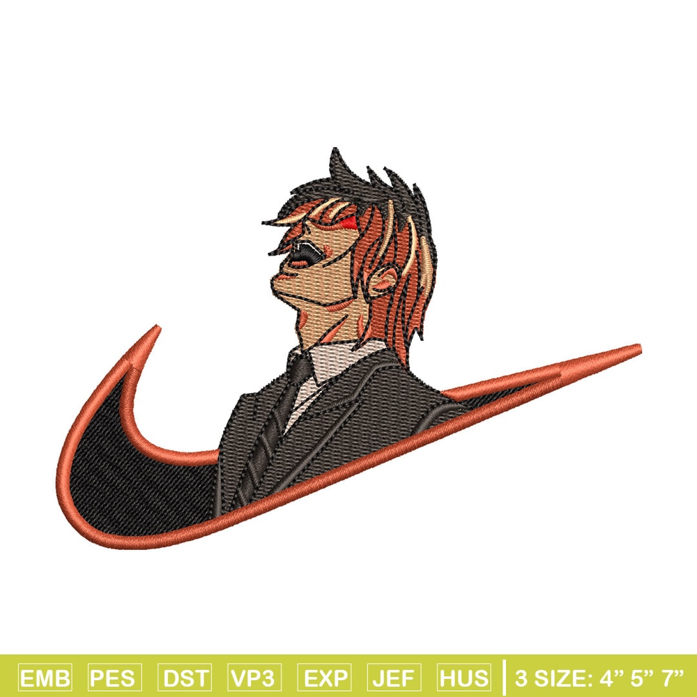 Yagami nike embroidery design, Death note embroidery, Nike design, Embroidery shirt, Embroidery file, Digital download.jpg