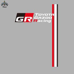 gazoo racing toyota wrc racing stripes sublimation png download