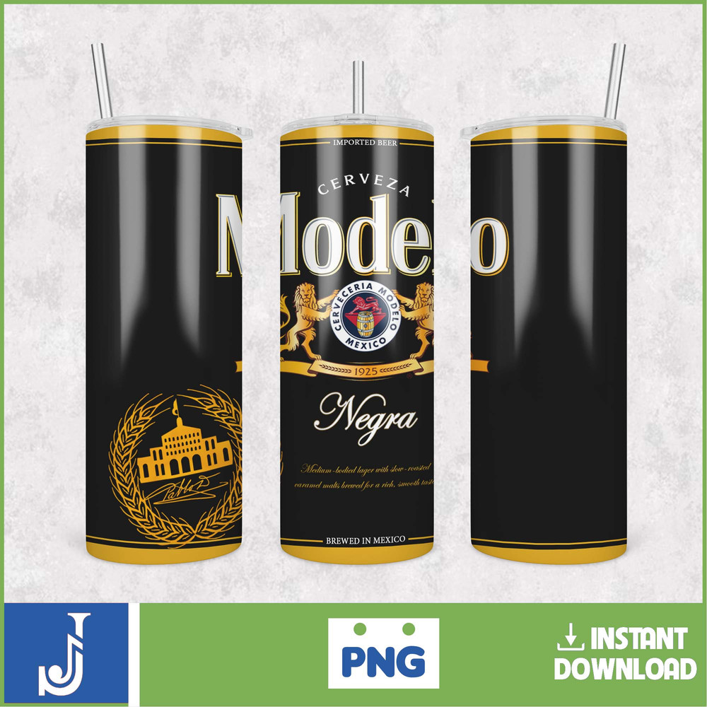 Beer Tumbler Png, Beer Tumbler design, Designs including Beers and brands, 20oz Skinny Tumbler wrap, digital download (5).jpg