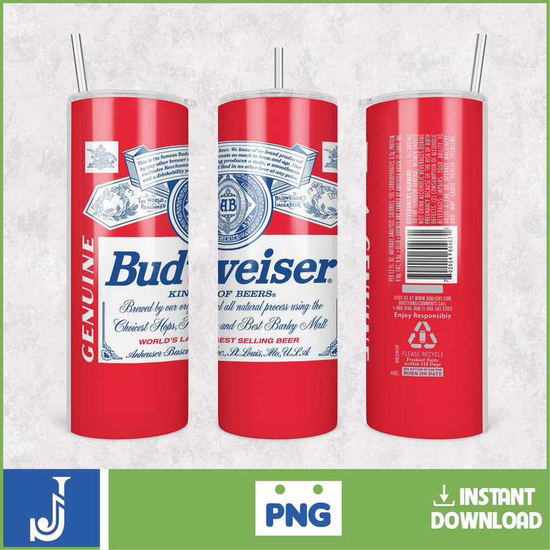 Beer Tumbler Png, Beer Tumbler design, Designs including Beers and brands, 20oz Skinny Tumbler wrap, digital download (23).jpg