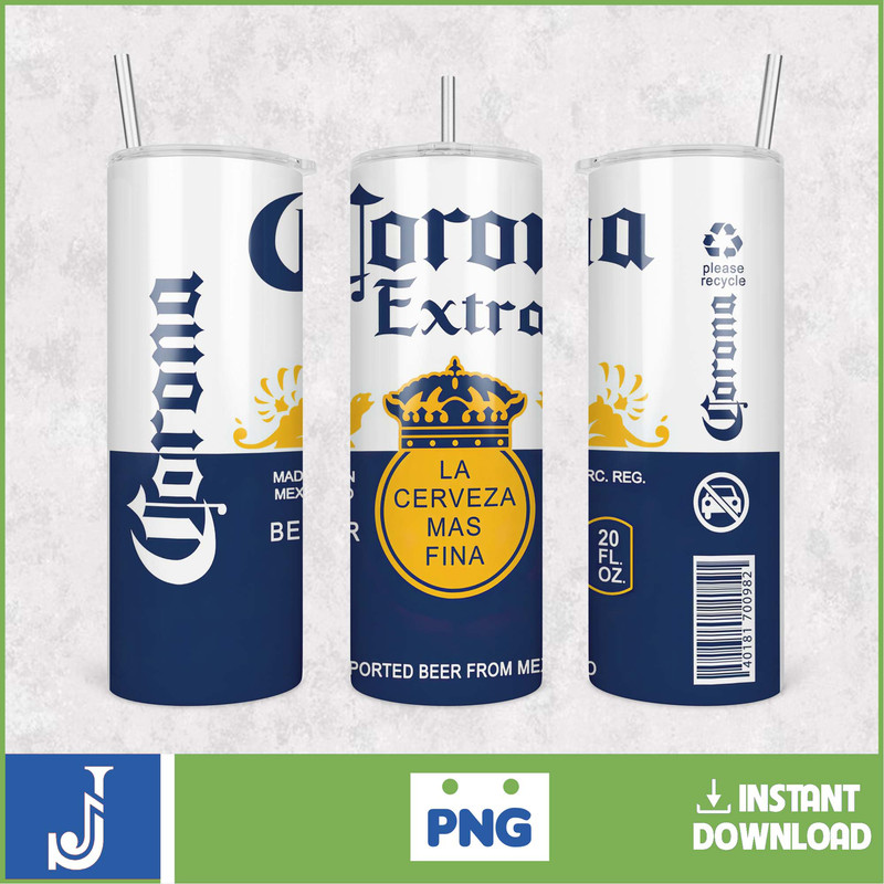 Beer Tumbler Png, Beer Tumbler design, Designs including Beers and brands, 20oz Skinny Tumbler wrap, digital download (43).jpg