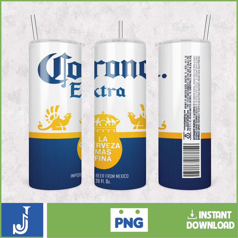 Beer Tumbler Png, Beer Tumbler design, Designs including Beers and brands, 20oz Skinny Tumbler wrap, digital download (44).jpg