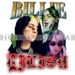 billie eilish svg, billie eilish tshirt design, file for cricut, rapper bundle svg, hip hop tshirt 07