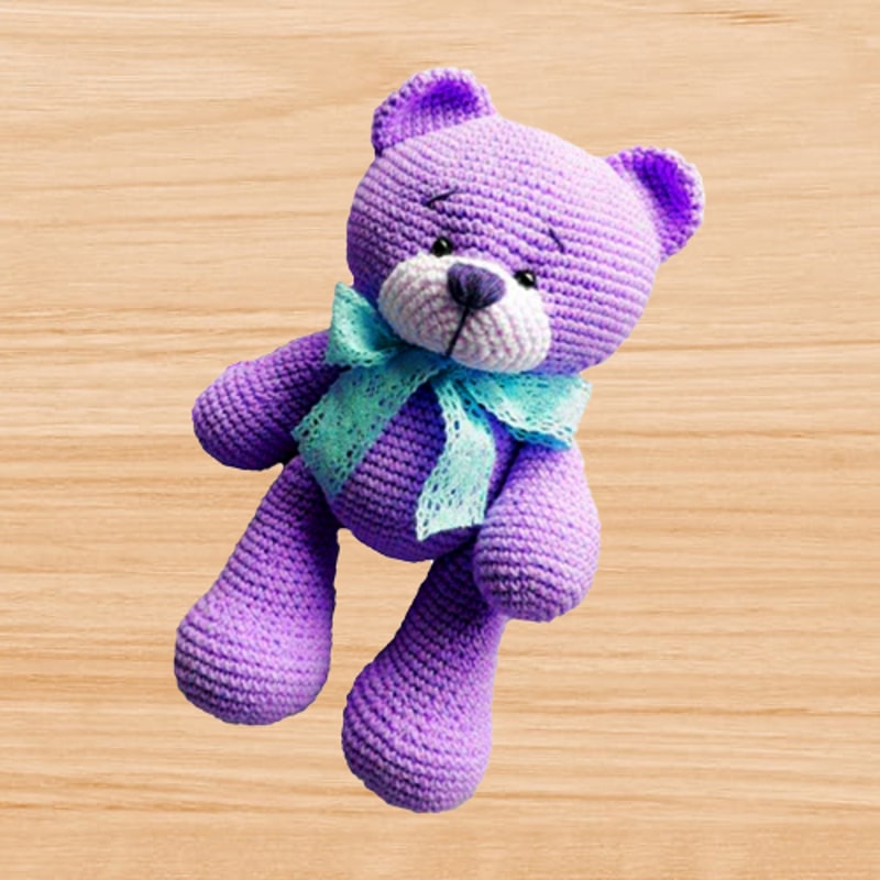 a croche teddy bear pattern