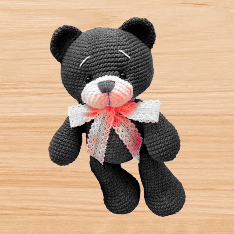 a croche teddy bear pattern