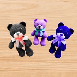 A Crochet Pattern Bear Toy