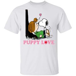 Peanuts Snoopy Peppermint Patty Puppy Love T-Shirt