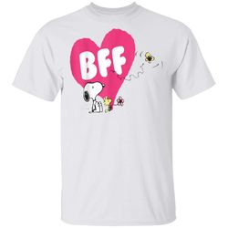 peanuts snoopy woodstock bff t-shirt
