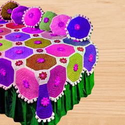 Crochet Afghan Blanket Pattern, Crochet Throw Blanket Pattern, vintage crochet, Easy Blanket Pattern, Pillow Pattern, Cr