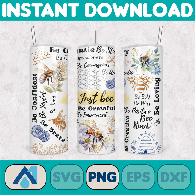 Design Positive Affirmations 20 oz Skinny Tumbler Sublimation Design Digital Download PNG Instant,Inspirational Butterfly (4).jpg