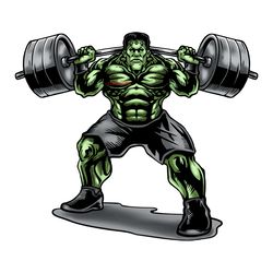 green giant man svg png jpg,bodybuilding,weightlifting fitness fitness,giant barbell,color printing,cool green giantman,
