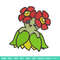 Bellossom embroidery design, Bellossom embroidery, Anime design, Embroidery shirt, Embroidery file, Digital download.jpg