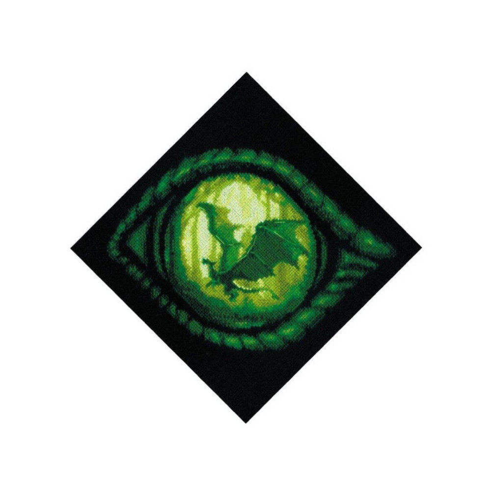 Cross Stitch Kit - Dragon's Eye - Embroidery Kit - Needlework Kit - DIY Kit.jpg