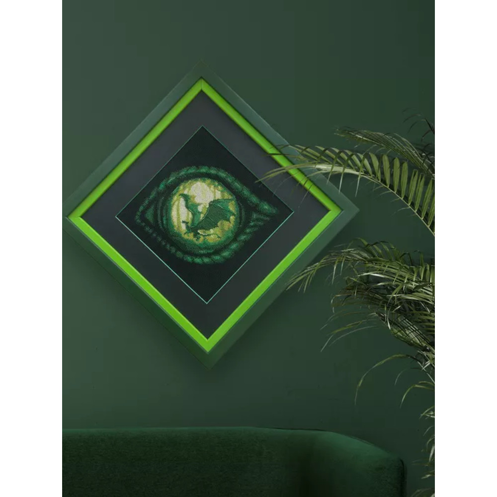 Cross Stitch Kit - Dragon's Eye - Embroidery Kit - Needlework Kit - DIY Kit (3).png