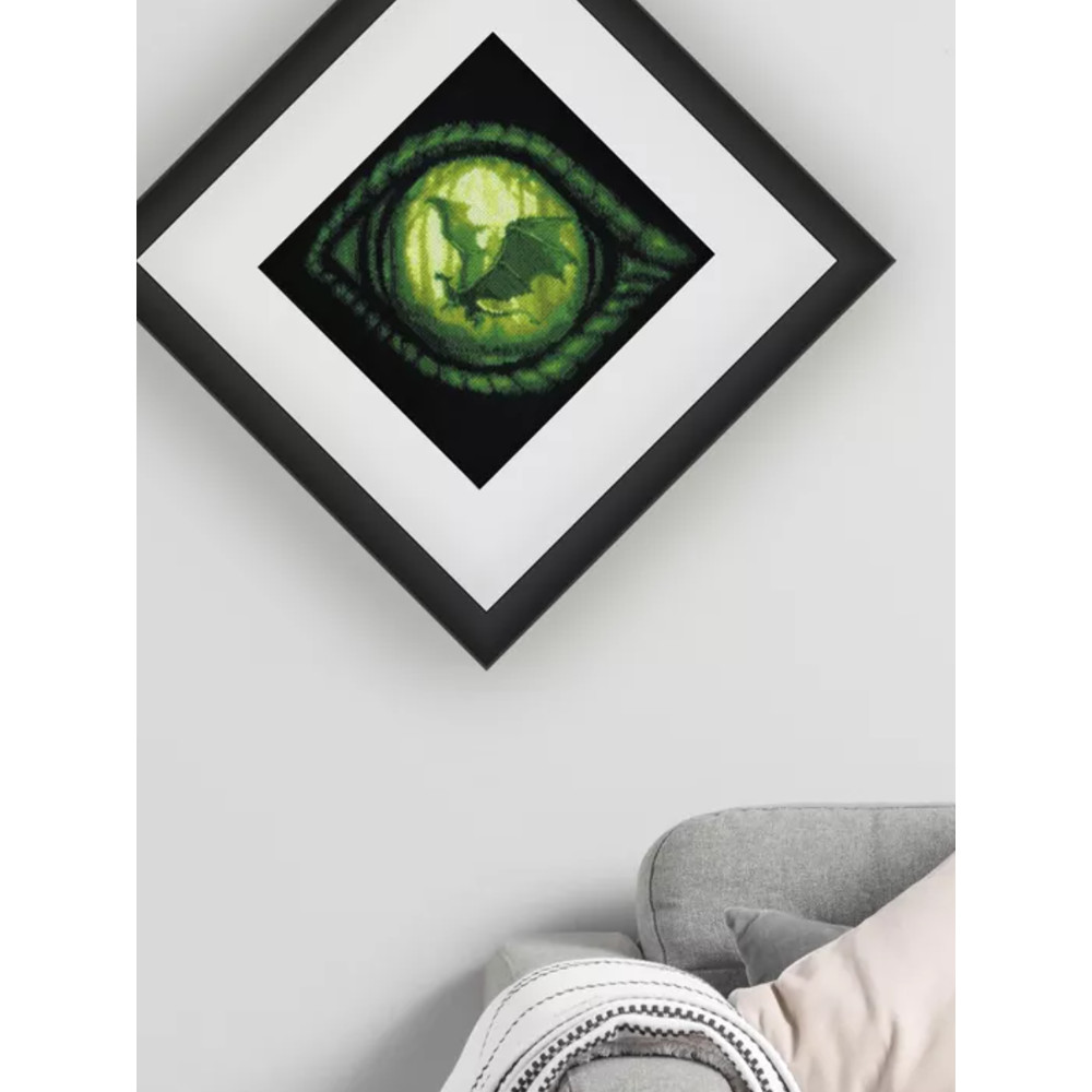 Cross Stitch Kit - Dragon's Eye - Embroidery Kit - Needlework Kit - DIY Kit (4).png