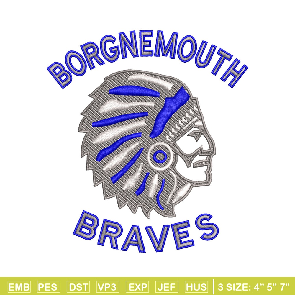 Braves man embroidery design, Braves embroidery, Embroidery file, Embroidery shirt, Emb design, Digital download.jpg