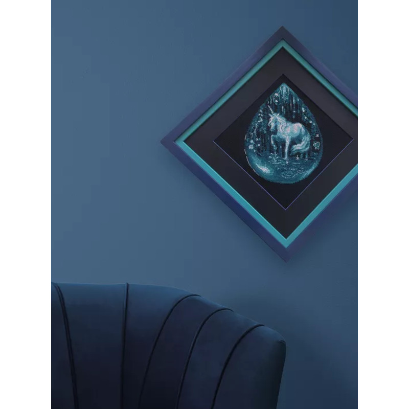 Cross Stitch Kit - Unicorn Tear - Embroidery Kit - Needlework Kit - DIY Kit (4).png