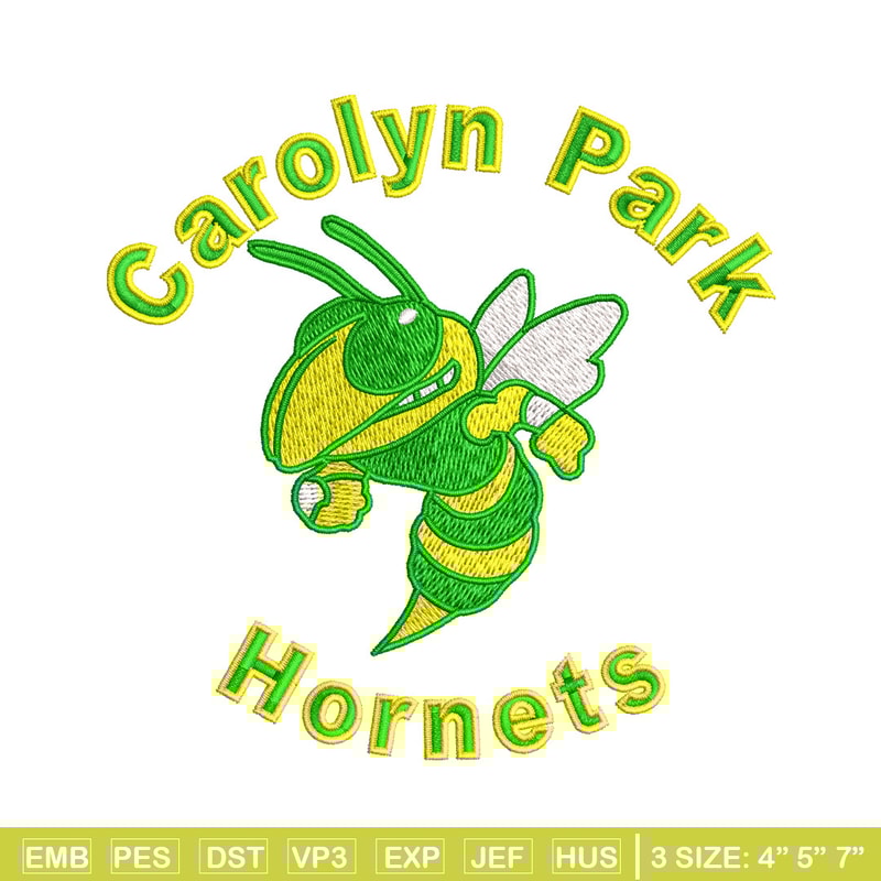 Caroiyn park embroidery design, Logo embroidery, Embroidery file, Embroidery shirt, Emb design, Digital download.jpg
