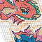 Cross Stitch Kit - Dragon Magnets - Embroidery Kit - Needlework Kit - DIY Kit (3).png