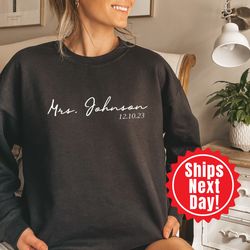 personalized gift for bride, bridal shower gift, wedding gift, honeymoon pajamas, bride to be gift, custom bridal gift,