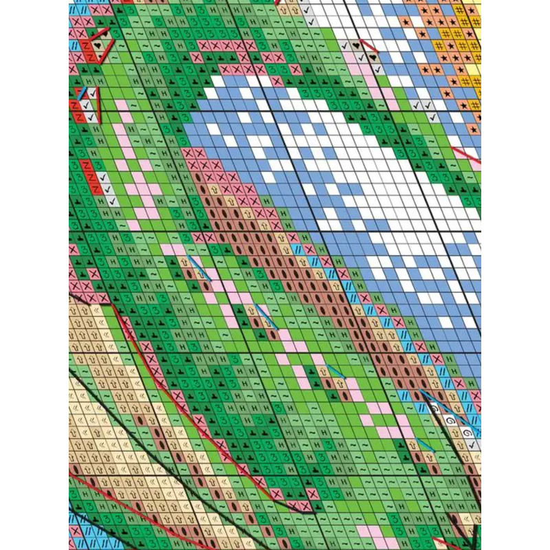 Cross Stitch Kit - Dragon and Firefly - Naughty Lights - Embroidery Kit - Needlework Kit - DIY Kit (3).png