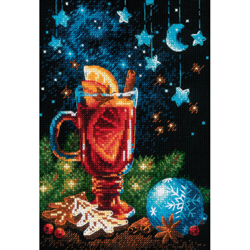 Cross Stitch Kit - New Year's Spices - Embroidery Kit - Needlework Kit - DIY Kit.jpg