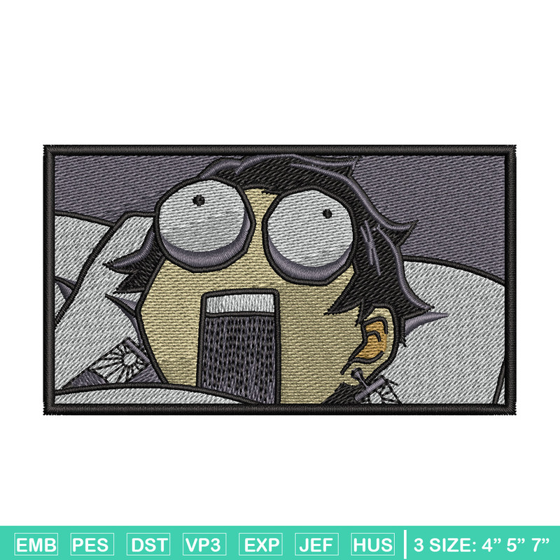 Funny tanjiro embroidery design, Tanjiro embroidery, Anime design, Embroidery shirt, Embroidery file, Digital download.jpg