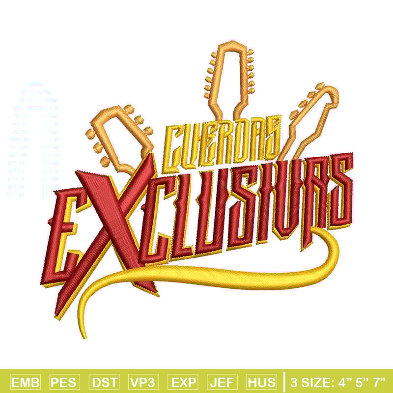 Exclushes embroidery design, Logo embroidery, Embroidery file, Embroidery shirt, Emb design, Digital download.jpg