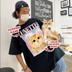 custom cat shirt, vintage pet custom shirt, custom dog t-shirt, dog bootleg retro 90's tee, personalized pet shirt, pet