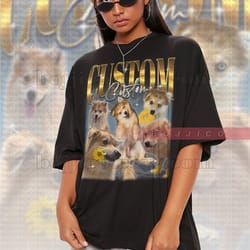 custom dog cat shirt, custom cat bootleg here, custom pet tee, insert pet design, personalized, customized shirt, chang