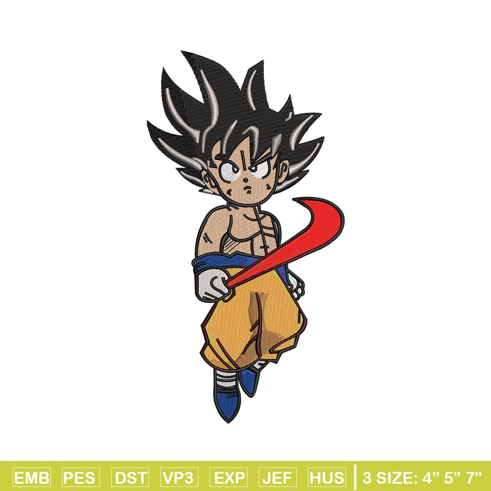 Goku kid nike embroidery design, Dragonball embroidery, Embroidery file, Embroidery shirt, Emb design, Digital download.jpg