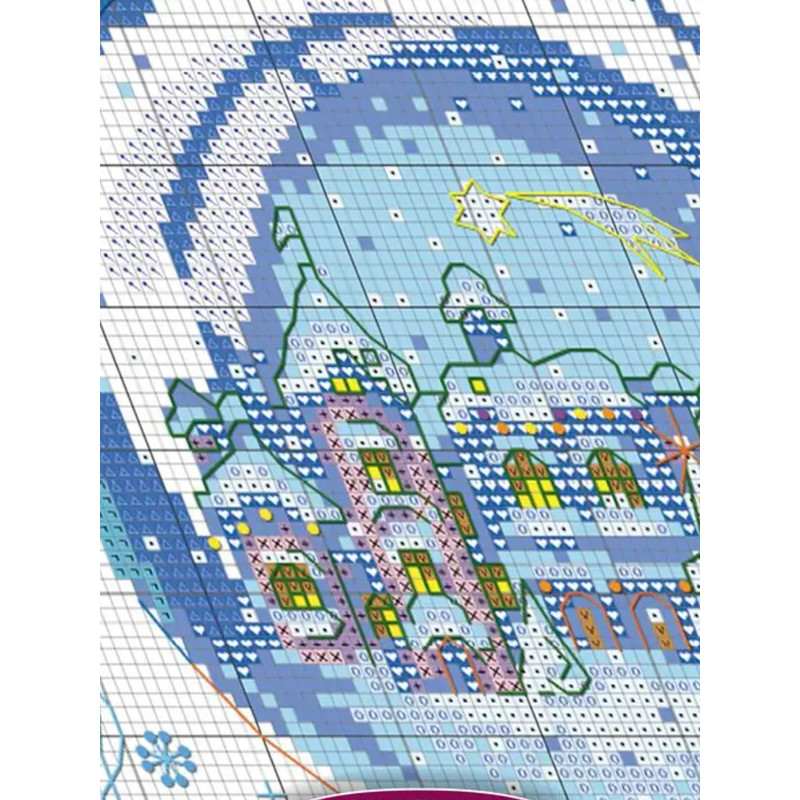 Cross Stitch Kit - Winter Fairy Tale - Embroidery Kit - Needlework Kit - DIY Kit (3).png