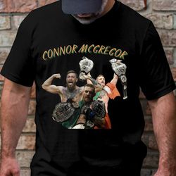 vintage connor mcgregor tshirt - connor mcgregor vintage bootleg classic graphic t-shirt - gift for women and men unisex