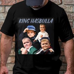 vintage king hasbulla tshirt - king hasbulla vintage bootleg classic graphic t-shirt - gift for women and men unisex t-s